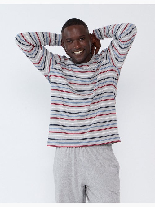 Pyjama rayé, mo fashion - Kiabi Pyjama rayé, mo fashion - Kiabi
