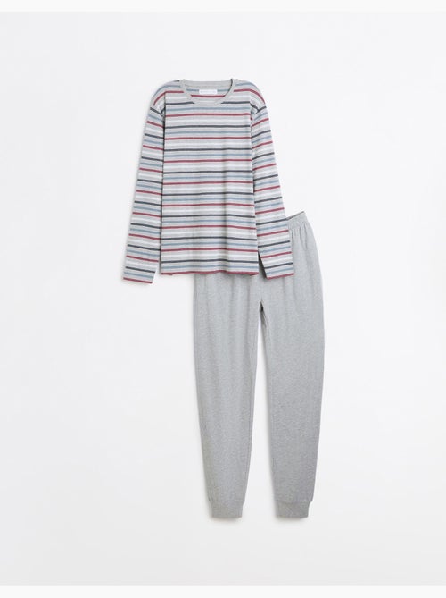 Pyjama rayé, mo fashion - Kiabi Pyjama rayé, mo fashion - Kiabi