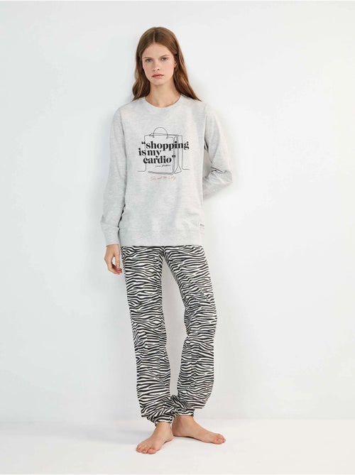 Pyjama sex and the city met dierenprint bedrukte broek - Kiabi Pyjama sex and the city met dierenprint bedrukte broek - Kiabi