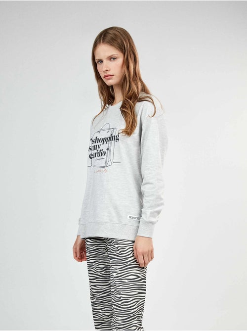 Pyjama sex and the city met dierenprint bedrukte broek - Kiabi Pyjama sex and the city met dierenprint bedrukte broek - Kiabi