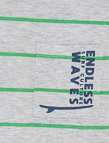 Pyjama short 2 pièces - tee-shirt imprimé + short