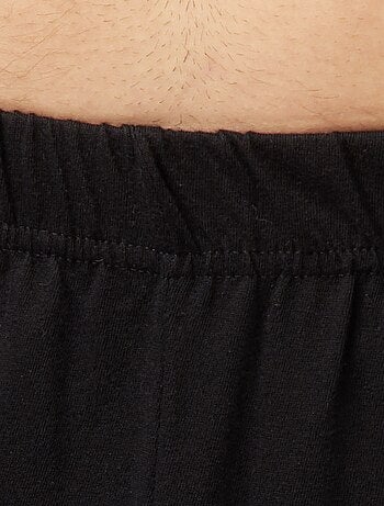 Pyjama short 2 pièces à message