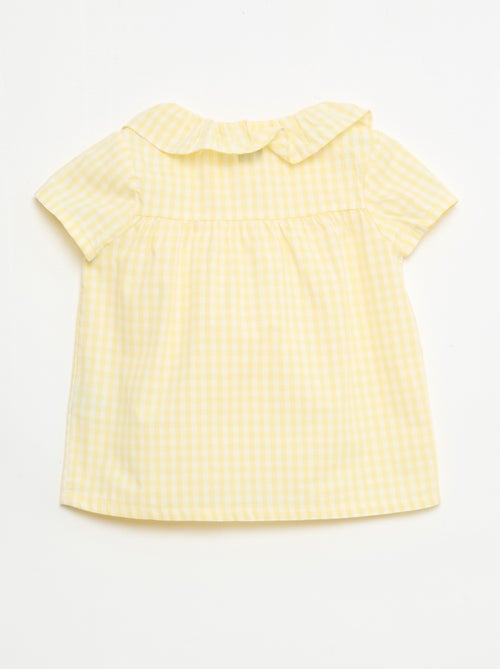 Pyjama short 2 pièces en coton - Kiabi