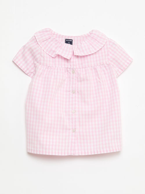 Pyjama short 2 pièces en coton - Kiabi