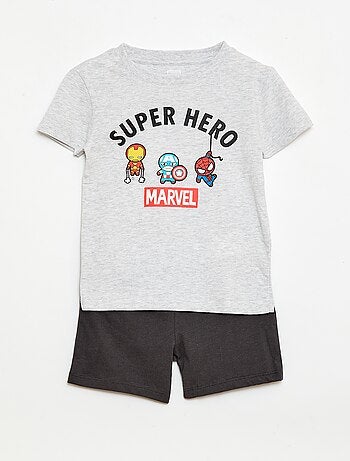 Pyjama short 2 pièces 'Marvel'
