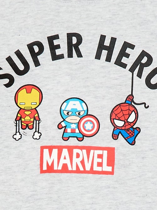 Pyjama short 2 pièces 'Marvel' - Kiabi
