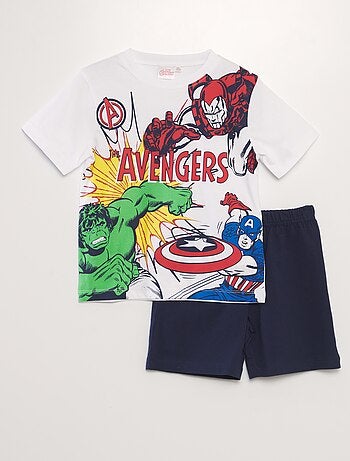 Pyjama short 'Avengers' - 2 pièces