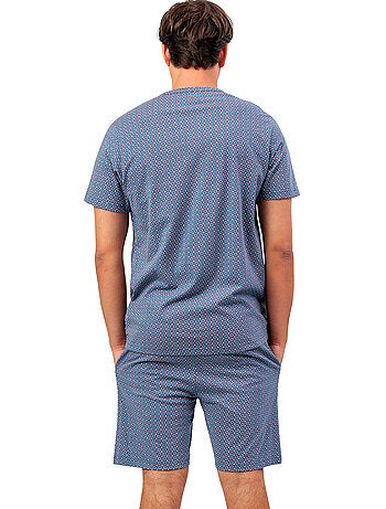 Pyjama short chemise manches courtes sterling