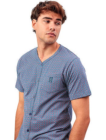 Pyjama short chemise manches courtes sterling