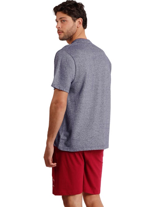 Pyjama short chemise sailing antonio miro - Kiabi