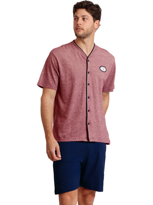 Pyjama short chemise sailing antonio miro - Kiabi