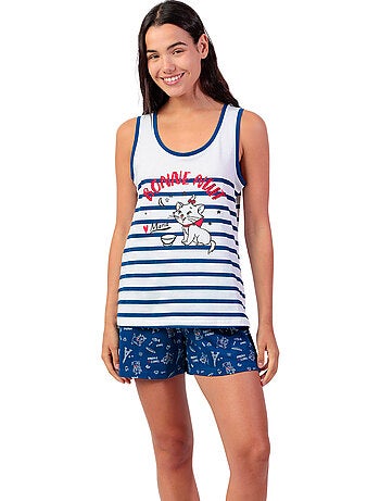 Pyjama short débardeur marie paris disney