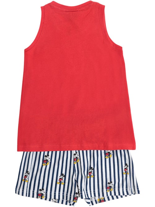 Pyjama short débardeur mickey ny summer disney - Kiabi Pyjama short débardeur mickey ny summer disney - Kiabi