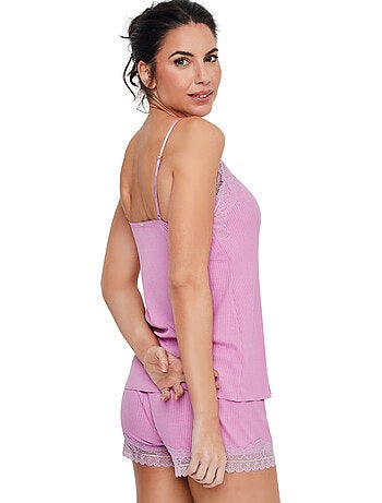 Pyjama short débardeur P313 MANUELA