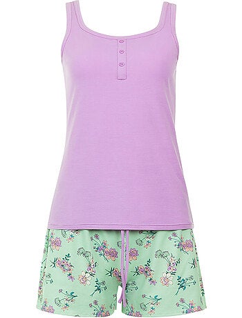 Pyjama short débardeur Posh