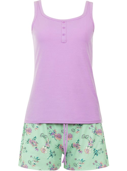 Pyjama short débardeur Posh - Kiabi