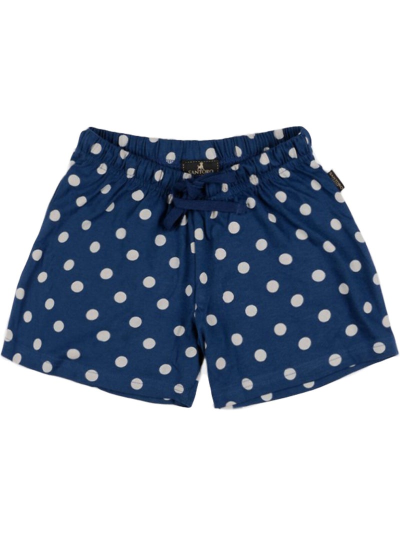 Pyjama short débardeur summer days santoro marine Bleu marine - Kiabi