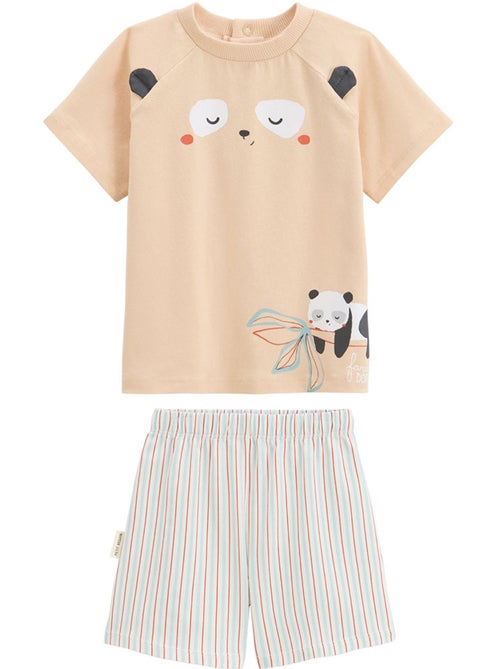 Pyjama short enfant 2 pièces Bento - Kiabi Pyjama short enfant 2 pièces Bento - Kiabi
