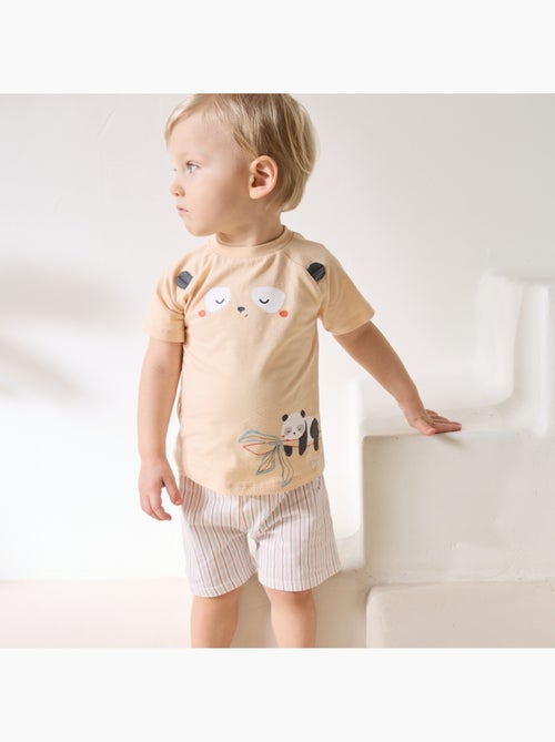 Pyjama short enfant 2 pièces Bento - Kiabi Pyjama short enfant 2 pièces Bento - Kiabi