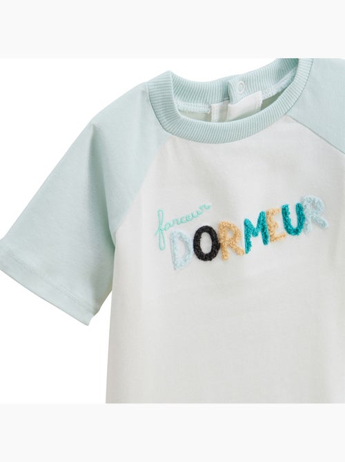 Pyjama short enfant 2 pièces Bento - Kiabi