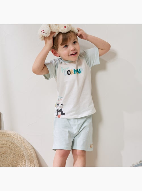 Pyjama short enfant 2 pièces Bento - Kiabi