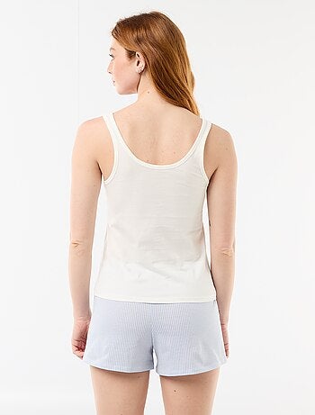 Pyjama short imprimé - 2 pièces