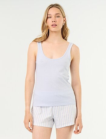 Pyjama short imprimé - 2 pièces