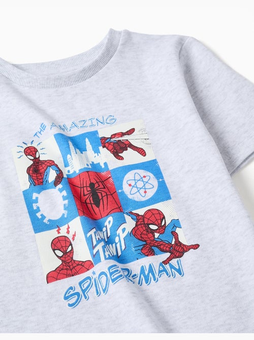 Pyjama-short met een glow-in-the-dark-print van Spider-Man - Kiabi
