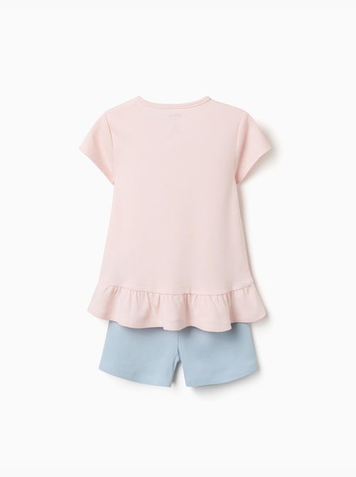 Pyjama-short met een glow-in-the-dark-print van Stitch - Kiabi Pyjama-short met een glow-in-the-dark-print van Stitch - Kiabi