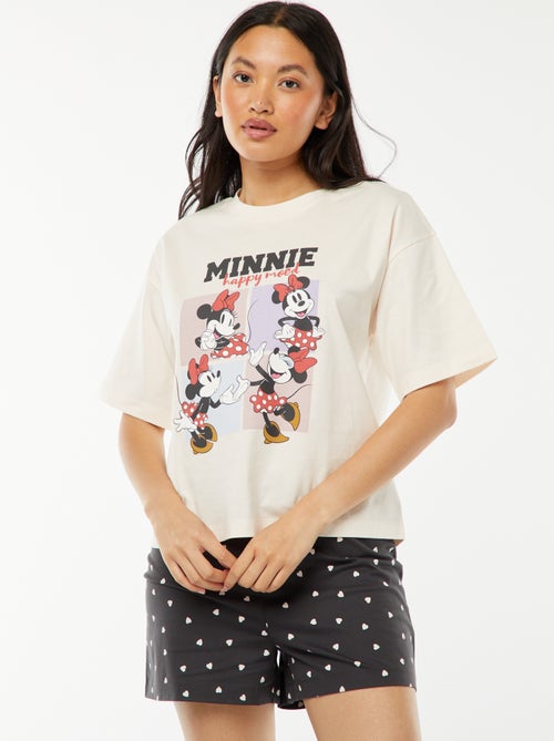 Pyjama short 'Minnie' - 2 pièces - Kiabi