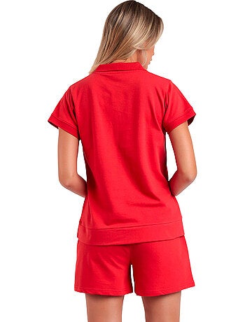Pyjama short polo mickey ny summer disney