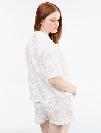 Pyjama short rayé - 2 pièces