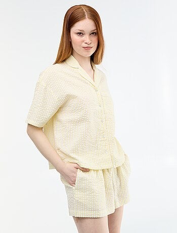 Pyjama short rayé - 2 pièces