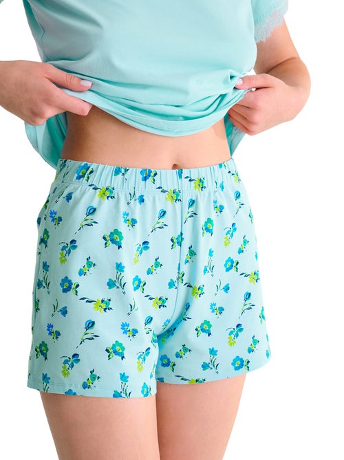 Pyjama short t-shirt BLOOMY - Kiabi Pyjama short t-shirt BLOOMY - Kiabi