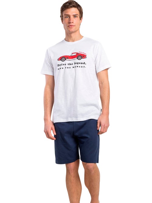 Pyjama short t-shirt driver lois - Kiabi