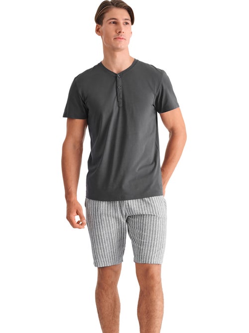 Pyjama short t-shirt hector - Kiabi Pyjama short t-shirt hector - Kiabi