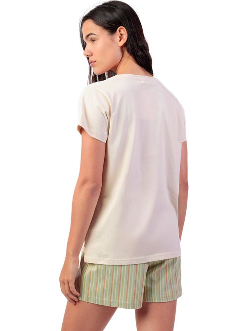 Pyjama short t-shirt its summer time - Kiabi