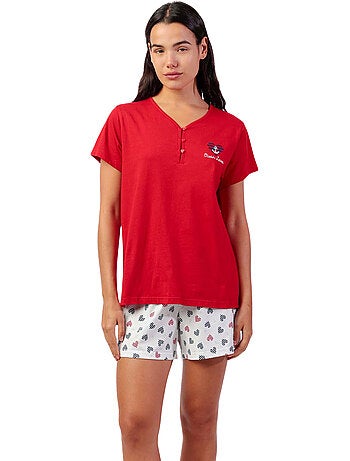 Pyjama short t-shirt ocean lover