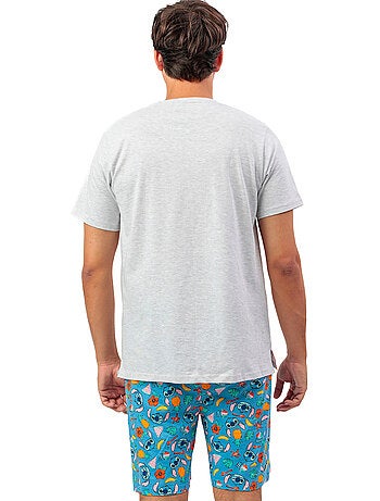 Pyjama short t-shirt stitch beach disney