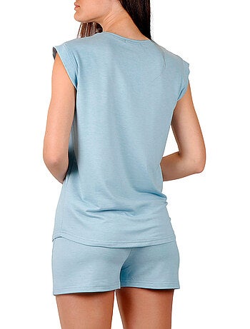 Pyjama short t-shirt the silence