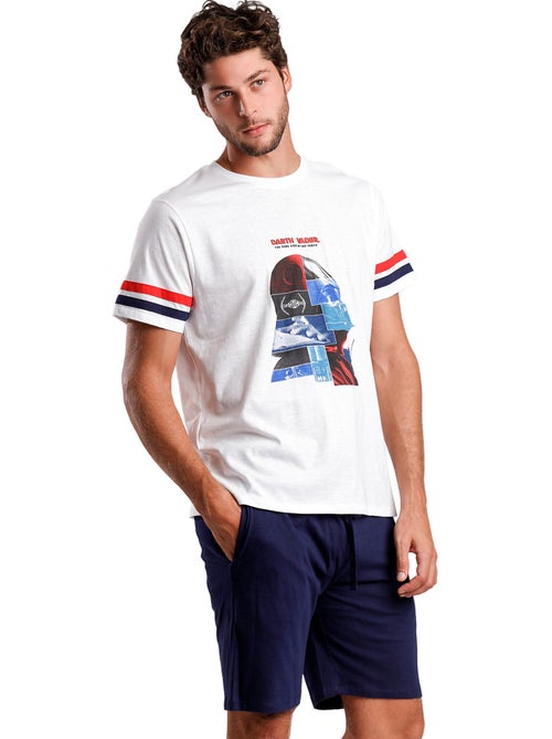Pyjama short t-shirt vader star wars - Kiabi