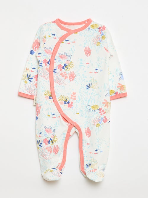 Pyjama slaappak van katoen 'Petit Béguin' - Kiabi