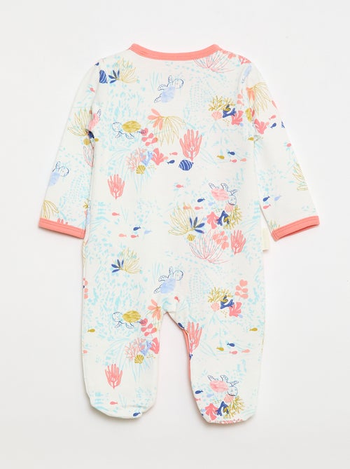 Pyjama slaappak van katoen 'Petit Béguin' - Kiabi