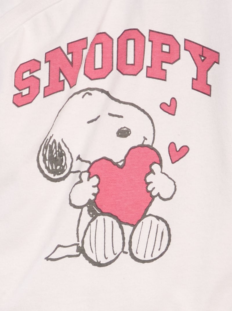 Pyjama 'Snoopy' - 2-delig ROSE - Kiabi