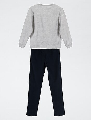 Pyjama 'Sonic' 2 pièces - T-shirt à manches longues + pantalon