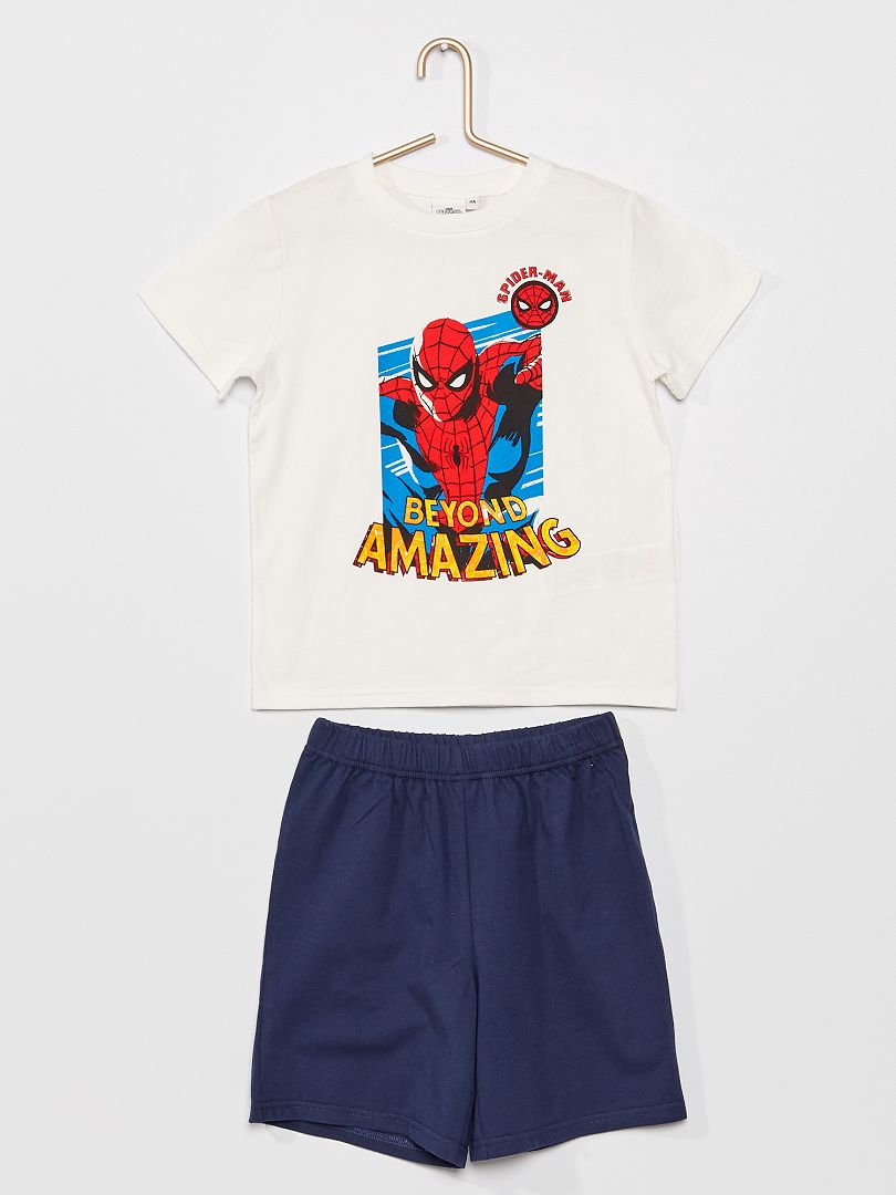Pyjama 'Spider-Man' Bleu marine - Kiabi