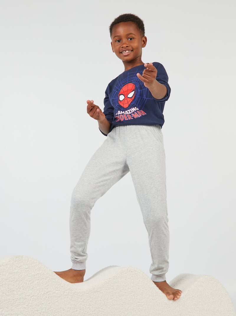 Pyjama 'Spider-Man' 'Marvel' - 2-delig BLAUW - Kiabi