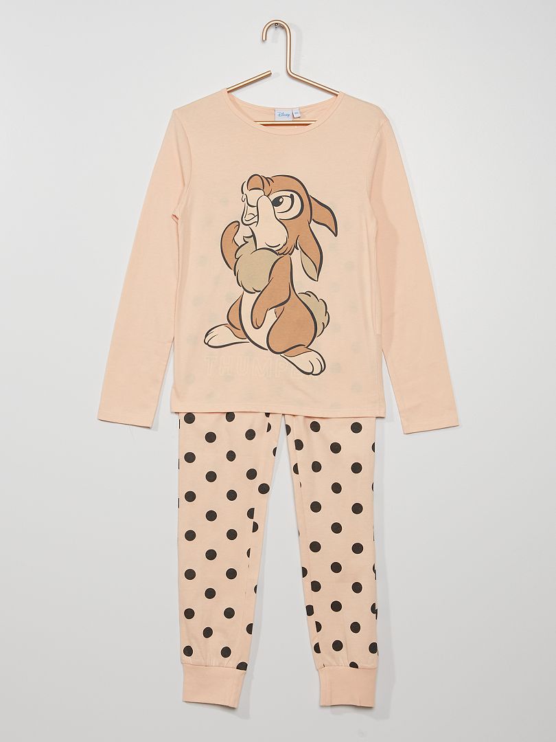 Pyjama 'Stampertje' van 'Disney' Beige - Kiabi