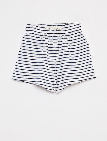 Pyjama t-shirt à manches courtes + short - 2 pièces