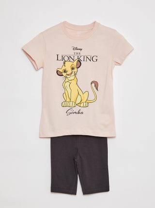 Pyjama t-shirt large + legging 'Disney' - 2 pièces